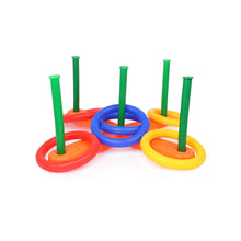 13-piece ring toss game for kids.