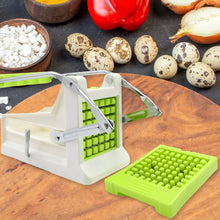 French Fry Cutter, Great with Vegetables, Potato Fries Cutter Professional Vegetable Cutter Stainless Steel Cutter Potato, Onions, Carrots, Cucumbers, Fruits Potato Cutter (1 pc)