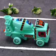 Large truck toy with rotating cement mixer