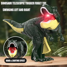 Dinosaur Roaring Toys Trigger, Dinosaurs Toys with Dinosaur Sound Lighting Model Vibrating Head Moving (3 + Years / 1 Pc)