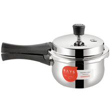 2.5-Liter Compact Stainless Steel Cooker with Outer Lid