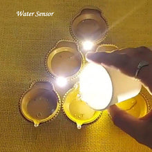 Water Sensor Diyas for Diwali Decoration (12 Pcs Set)