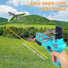 Gun toy with 5 foam planes