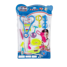 Multicolour doctor set for kids including various medical tools