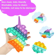 Unicorn fidget toy for calming stress.