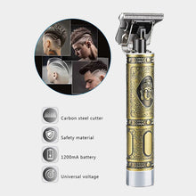 Hair trimmer with ergonomic design and adjustable blades