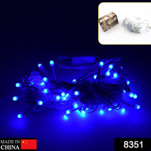 9MTR HOME DECORATION DIWALI & WEDDING LED CHRISTMAS STRING LIGHT INDOOR AND OUTDOOR LIGHT ,FESTIVAL DECORATION LED STRING LIGHT, ONE COLOR LIGHT ( 9 MTR Blue Color)