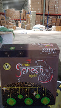 Full view of the Swastik Om decorative lights setup, ideal for room and balcony decor.