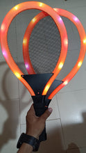 Lightweight badminton set with LED features