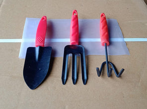 3pcs Small sized Hand Cultivator, Small Trowel, Garden Fork